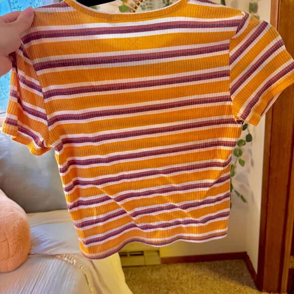 PacSun Basics Striped Tee - Picture 2 of 4